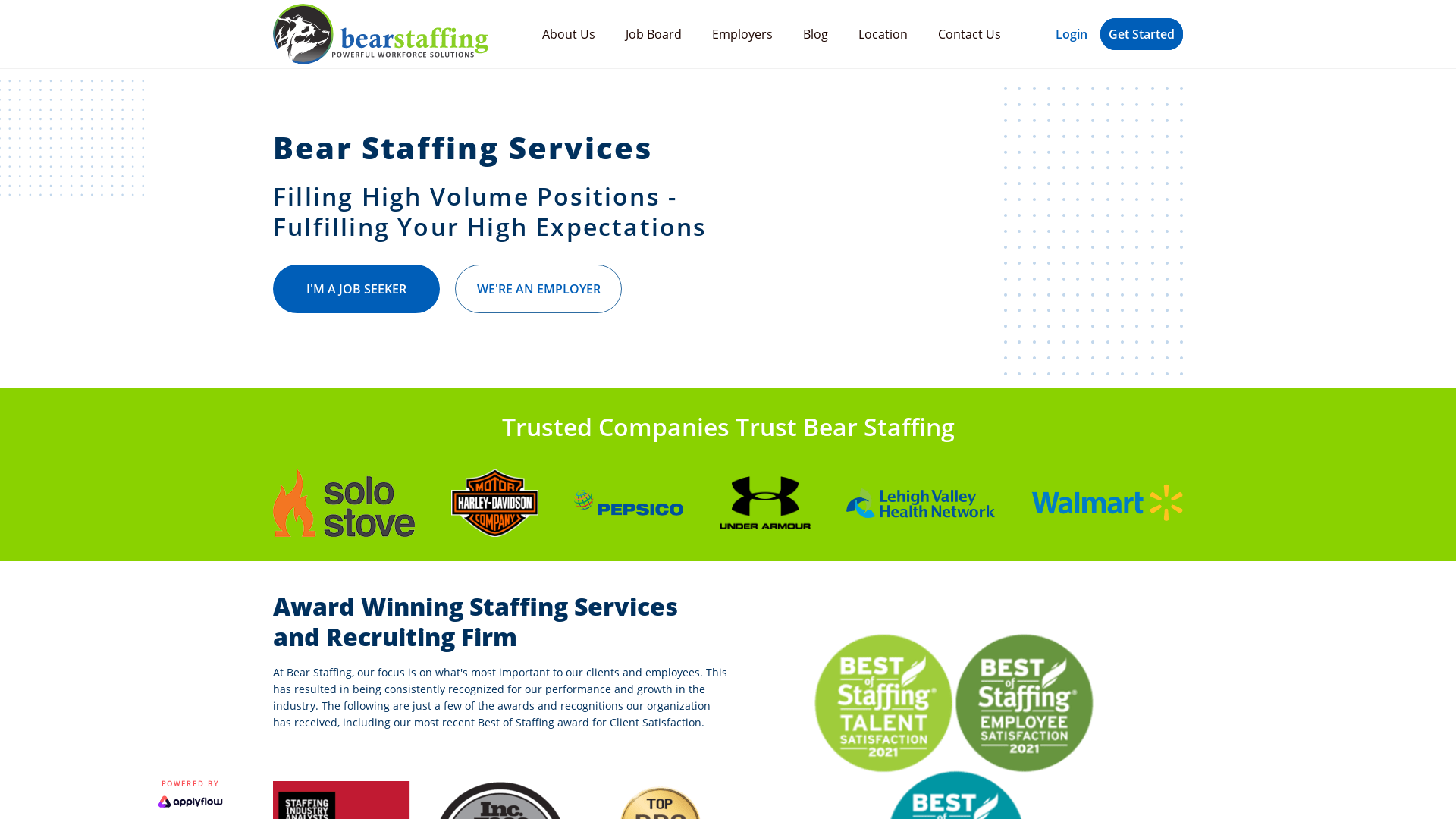 Bear Staffing Services